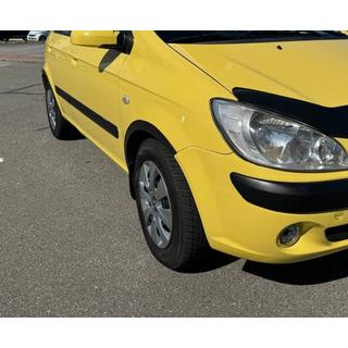 ABS obrobe kolotekov (4 kosi, 5D, črne) Hyundai Getz 2002– fotografija 2