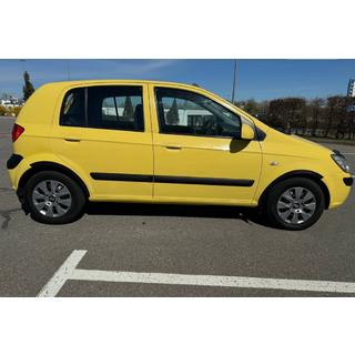 ABS obrobe kolotekov (4 kosi, 5D, črne) Hyundai Getz 2002– fotografija 1