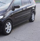Mazda 5 2005–2009 Obrobe kolotekov (4 kosi, črne) fotografija 3