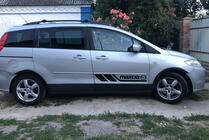 Mazda 5 2005–2009 Obrobe kolotekov (4 kosi, črne) fotografija 2