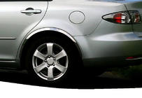 Mazda 6 2003–2008 Nerjaveče obrobe blatnikov (4 kosi) fotografija 1