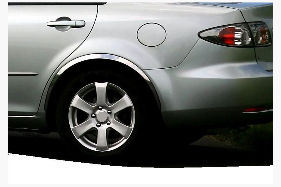 Mazda 6 2003–2008 Nerjaveče obrobe blatnikov (4 kosi) Image