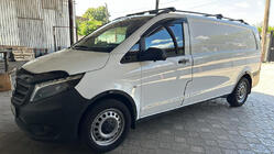Mercedes Vito/V-razred W447 2014– Obrobe kolotekov (4 kosi, črne) fotografija 6