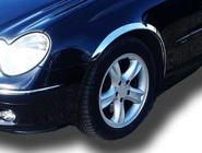 Mercedes CLK W208 1997–2002 Nerjaveče obrobe blatnikov (4 kosi) fotografija 9