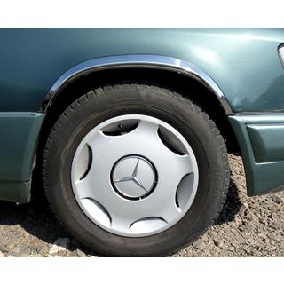 Obloge kolotekov 1989-1995 (4 kosi, nerjaveče jeklo) Mercedes E-сlass W124 1984–1997 fotografija 2