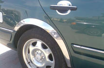 Mercedes E-class W210 1995–2002 Nerjaveče obrobe blatnikov (4 kosi) fotografija 3