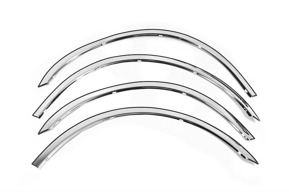 Mercedes E-class W211 2002–2009 Nerjaveče obrobe blatnikov (4 kosi) Fotografija 5