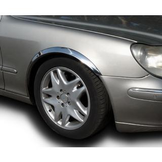 Nerjaveče obrobe blatnikov (4 kosi) Mercedes S-сlass W220 1998–2005 fotografija 2