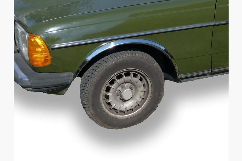 Mercedes W123 1975–1986 Nerjaveče obrobe blatnikov (4 kosi) Image