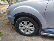 Mitsubishi Outlander 2006–2012 Obrobe kolotekov (4 kosi, črne) fotografija 2