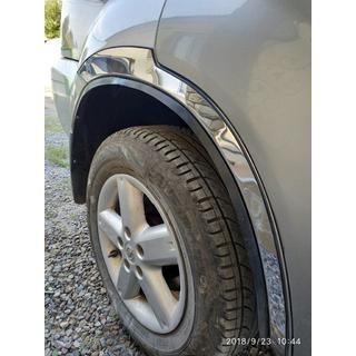 Nerjaveče obrobe blatnikov (4 kosi) Nissan X-trail T30 2002–2007 fotografija 4