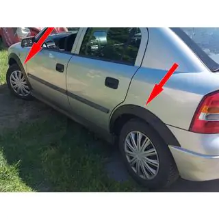 Obrobe blatniških lokov (SD/HB) (4 kosi, črne)