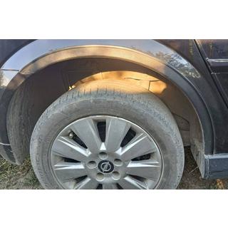 Obrobe blatniških lokov SD (4 kosi, črne) Opel Vectra C 2002–2008 fotografija 1