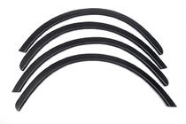 Skoda Fabia 2000–2007 Obrobe kolotekov (4 kosi, črne) ABS plastika fotografija 1