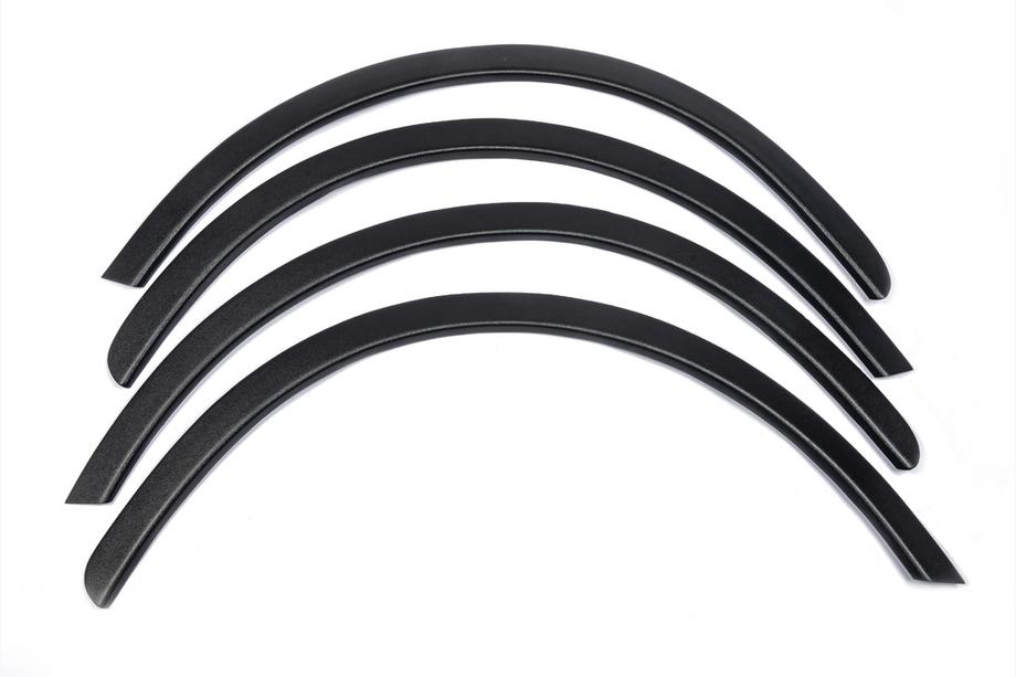 Skoda Fabia 2000–2007 Obrobe kolotekov (4 kosi, črne) ABS plastika Image
