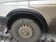 Volkswagen LT 1995–2006 Obrobe kolotekov (6 kos, črne) fotografija 4