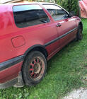 Volkswagen Golf 3 1991–2001 Obrobe kolotekov (4 kosi, črne) Kovinske fotografija 4