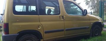 Citroen Berlingo 1996–2008 Plastične obrobe kolotekov (4 kos, črne) fotografija 2