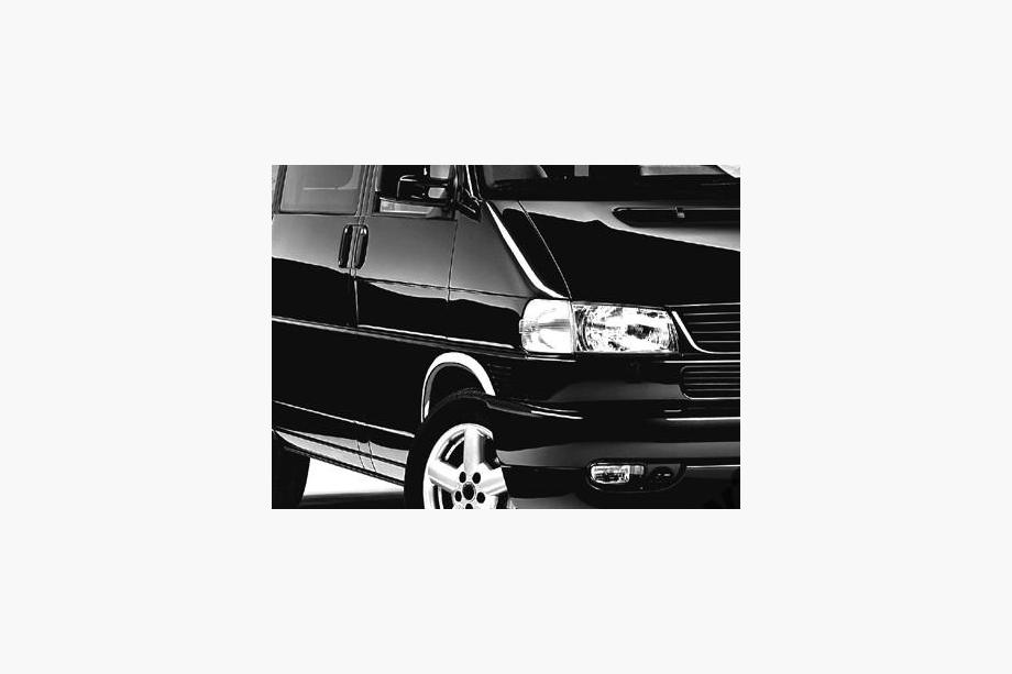 Volkswagen T4 Transporter 1990–2003 Nerjaveče obrobe blatnikov (4 kosi) Fotografija 3