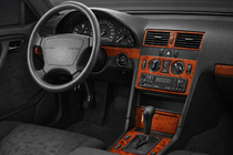 Mercedes C-class W202 1993–2001 Obloge armaturne plošče (1995-1997) Karbon fotografija 1