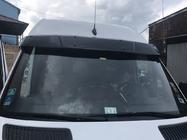 Mercedes Sprinter W906 2006–2018 Vizir za vetrobransko steklo na okvirju V1 (črni visok sijaj, 5 mm) fotografija 8