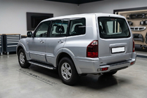 Mitsubishi Pajero Wagon III 1999–2006 Stranske stopnice Fullmond (2 kos, aluminij) fotografija 1