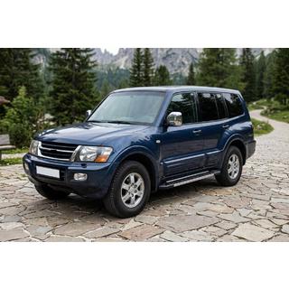 Bočne stopnice RedLine V1 (2 kosa, aluminij) Mitsubishi Pajero Wagon III 1999–2006 fotografija 1
