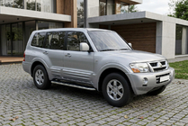 Mitsubishi Pajero Wagon III 1999–2006 Stranske stopnice Maydos V1 (2 kosa, aluminij / nerjavno jeklo) fotografija 1