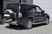 Mitsubishi Pajero Wagon III 1999–2006 Zadnji zaščitni lok AK002 (nerjavno jeklo) fotografija 2