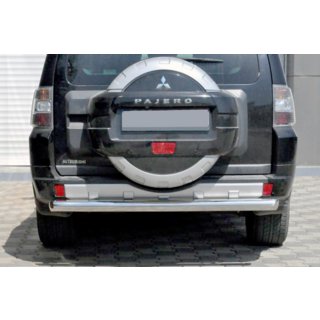 Zadnji zaščitni lok AK002 (nerjavno jeklo) Mitsubishi Pajero Wagon III 1999–2006 fotografija 1
