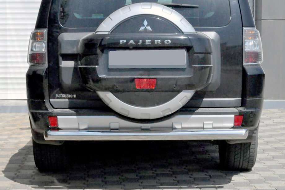 Mitsubishi Pajero Wagon III 1999–2006 Zadnji zaščitni lok AK002 (nerjavno jeklo) Image
