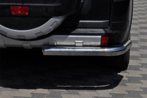 Mitsubishi Pajero Wagon III 1999–2006 Zadnji zaščitni lok AK003 (nerjaveče jeklo) fotografija 2