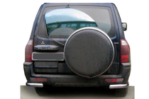 Mitsubishi Pajero Wagon III 1999–2006 Zadnji zaščitni lok AK003 (nerjaveče jeklo) fotografija 1