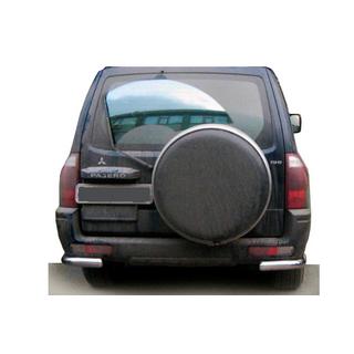 Zadnji zaščitni lok AK003 (nerjaveče jeklo) Mitsubishi Pajero Wagon III 1999–2006 fotografija 1
