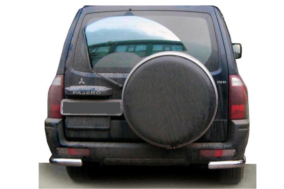 Mitsubishi Pajero Wagon III 1999–2006 Zadnji zaščitni lok AK003 (nerjaveče jeklo) Image