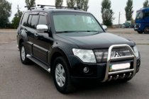 Mitsubishi Pajero Wagon III 1999–2006 Kenguru lok QT007 (nerjaveče jeklo) fotografija 3
