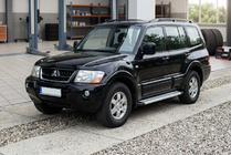 Mitsubishi Pajero Wagon III 1999–2006 Bočne stopnice Maya V2 (2 kosa, aluminij) fotografija 1