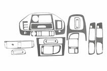 Mitsubishi Galant 1997–2003 Obloge armaturne plošče Aluminij fotografija 2