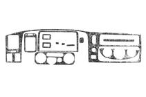 Mitsubishi Pajero Sport 1996–2007 Prevleke armaturne plošče (1996-2002) Karbon fotografija 3