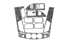 Mitsubishi L200 2006–2015 Okrasne obloge armaturne plošče (11 delov) Titan fotografija 2