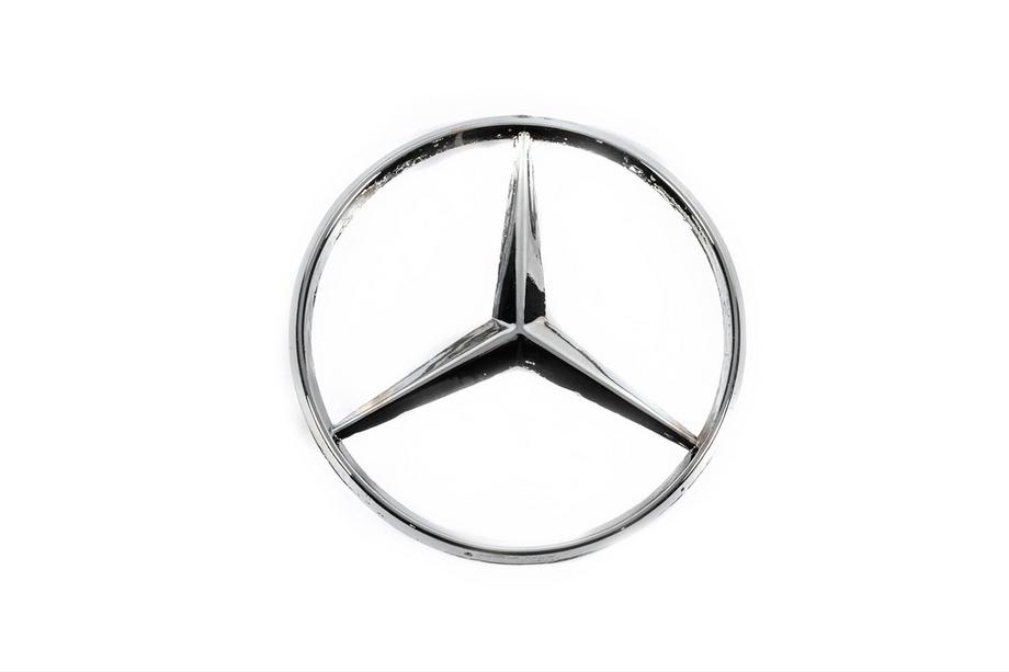 Mercedes E-class W124 1984–1997 Zadnji emblem (nerjavno jeklo) Image