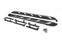 Audi Q7 2015–2026 OEM V2 stranske stopnice (2 kosa, aluminij) fotografija 1