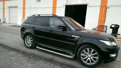 Range Rover Sport 2014–2022 Strešne vzdolžne letve Skyport (Black) fotografija 9