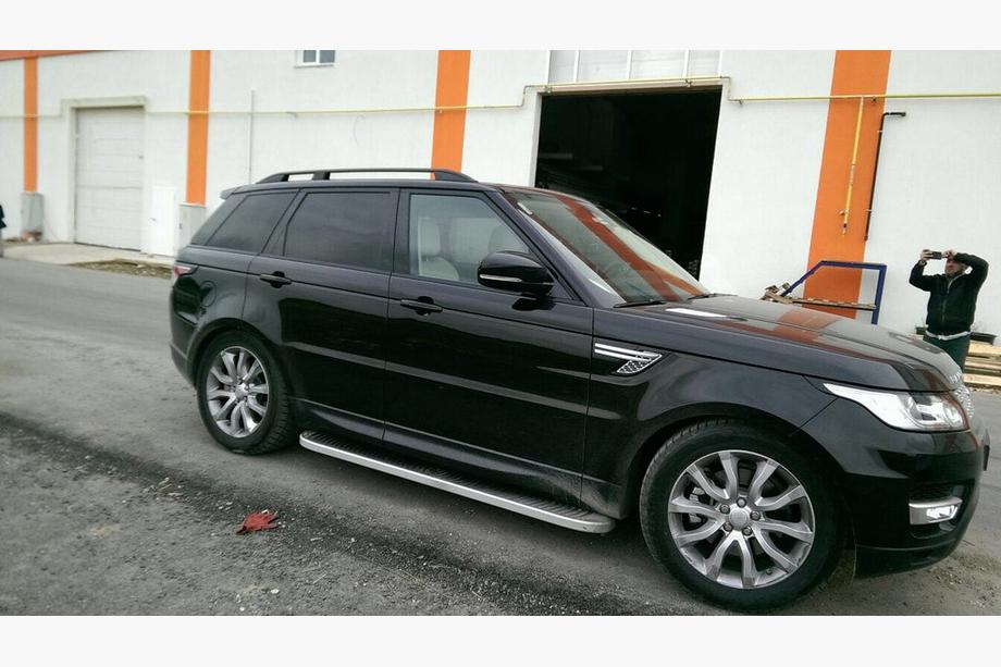 Range Rover Sport 2014–2022 Strešne vzdolžne letve Skyport (Black) Fotografija 9