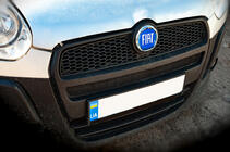 Fiat Emblem (moder, samolepilni) 95 mm fotografija 3