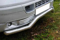 Volkswagen T5 Transporter 2003–2010 Sprednji zaščitni lok Wave ST007 (nerjaveče jeklo) fotografija 2