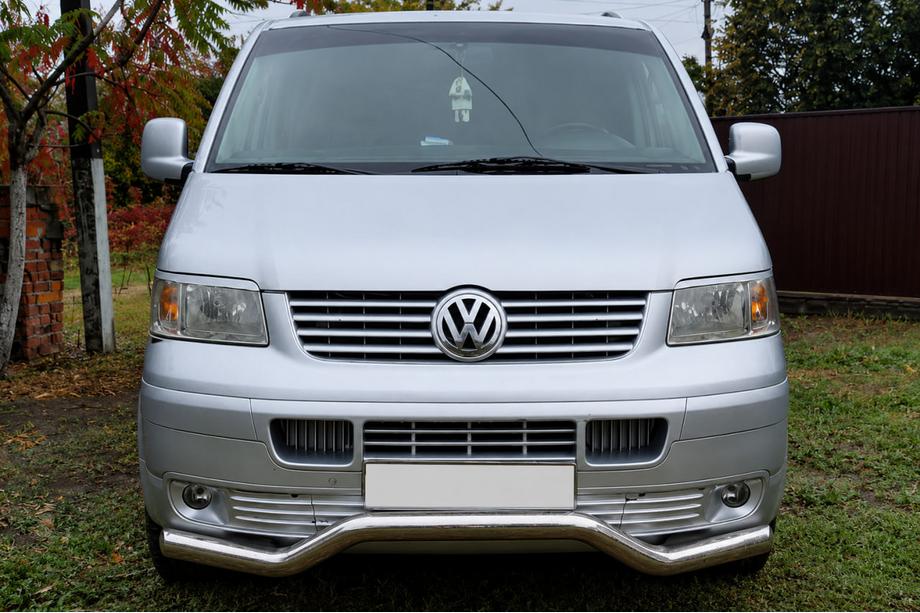 Volkswagen T5 Transporter 2003–2010 Sprednji zaščitni lok Wave ST007 (nerjaveče jeklo) Image