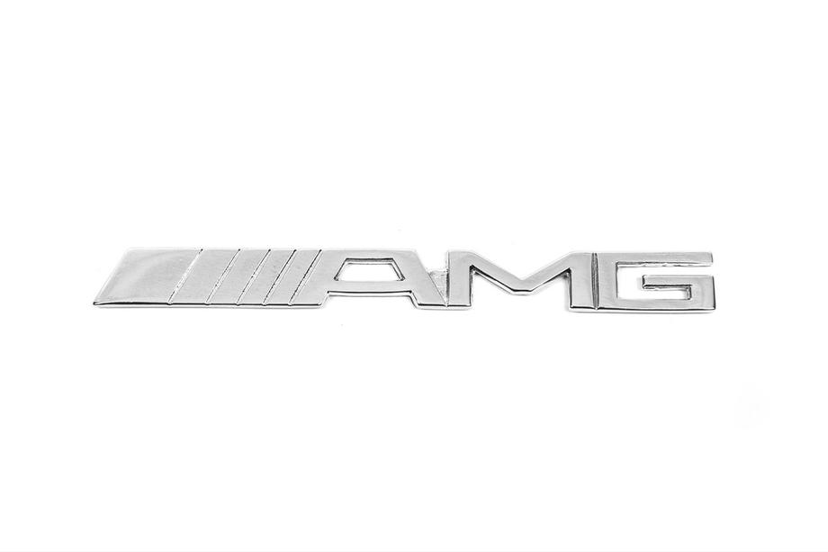 Mercedes-Benz Napis AMG (15 cm, nerjavno jeklo) Fotografija 2
