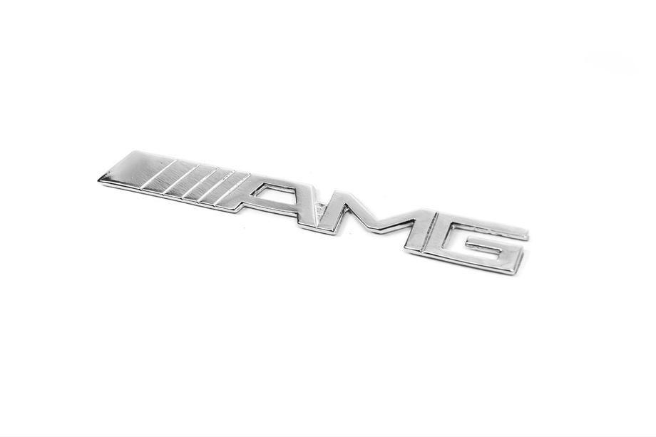Mercedes-Benz Napis AMG (15 cm, nerjavno jeklo) Fotografija 1
