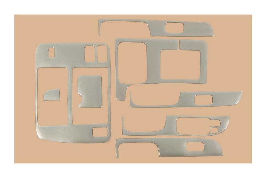 Nissan Patrol Y61 1997–2011 Okrasne obloge armaturne plošče (2000-2004) Karbon Fotografija 2